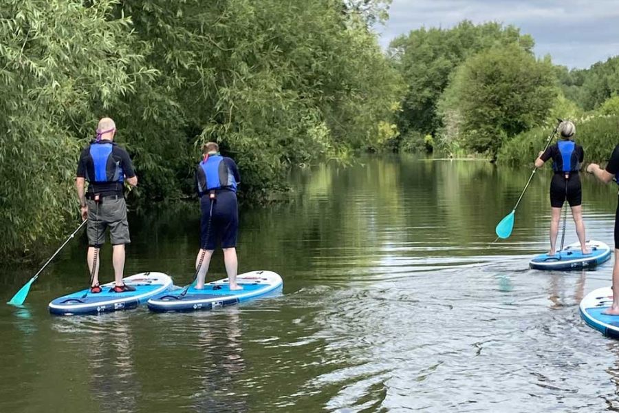 A Moi sup Paddleboarding lesson